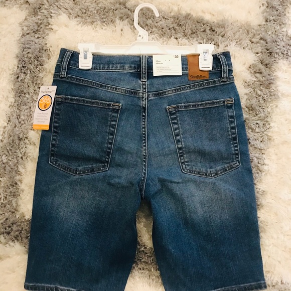 Slim Fit Jean Shorts (small size) - Picture 2 of 2